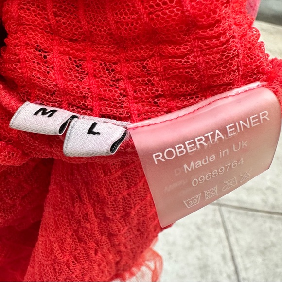 Roberta Einer Angel dress, pink & red ombré - Picture 4 of 9